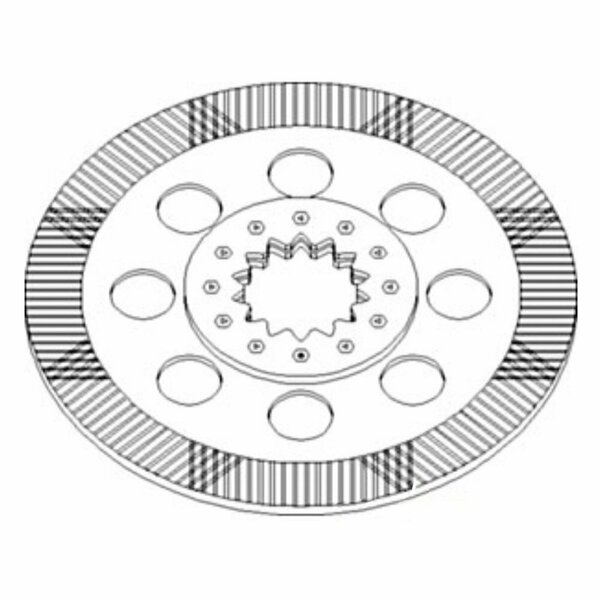 Aftermarket Brake Disc Fits Massey Ferguson MF 3050 3060 3065 3075 3115 3120 3125 3617653M91